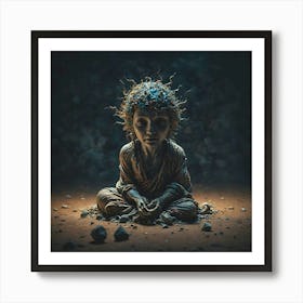 Earthen Meditation Art Print