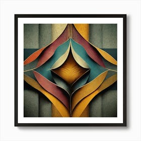 Image Fx Abstract Geometric Design 1 Art Print