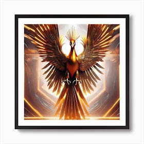 Phoenix 84 Art Print