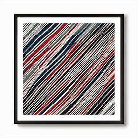 Striped Pattern, 240 Art Print