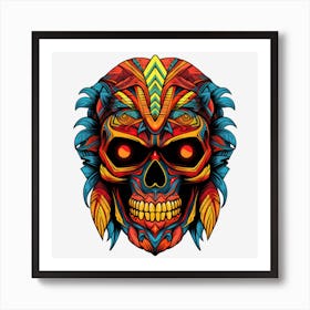 Skull Of The Day Art Print