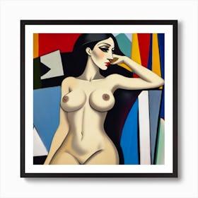 Naked Art 16 Art Print