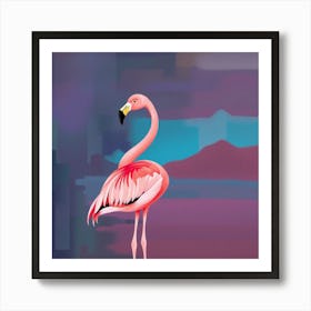 Flamingo 16 Art Print