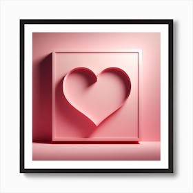 Heart Valentine's Day 5 Art Print