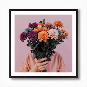 Bouquet Of Flowers Art Print