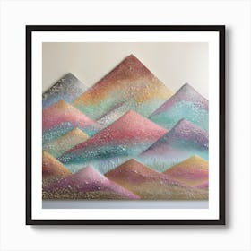 Mountain Peaks 2 Art Print