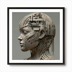 Cyborg Art Print