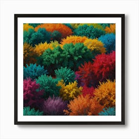 Colorful Nature Painting Art Print 3 1 Art Print