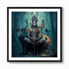 Protectors of the forest 3 Art Print