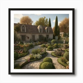 Default Default Vintage Gardens For Defferent Seasons Aestethi 2 (2) Art Print