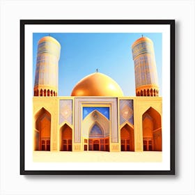 Islamic Mosque 5 Art Print
