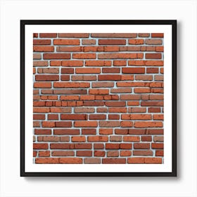 Brick Wall 25 Art Print