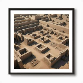 Egyptian Pyramids Art Print