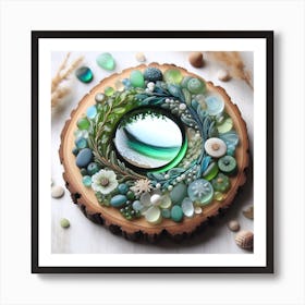 Sea thee glass Art Print