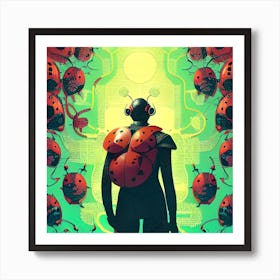 Ladybugs Art Print