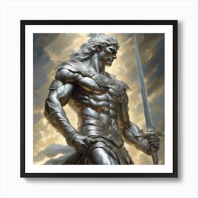 Lord Of The Gods 1 Art Print
