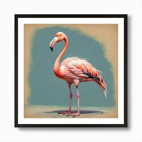 Flamingo 56 Art Print