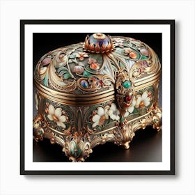 Victorian Jewelry Box 1 Art Print