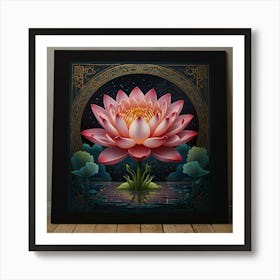 Default Create Unique Design Of Lotus Gate Canvas Print 0 2 Art Print