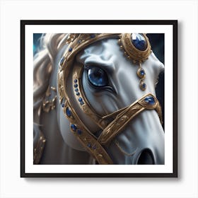 Aphrodite'S Horse Art Print