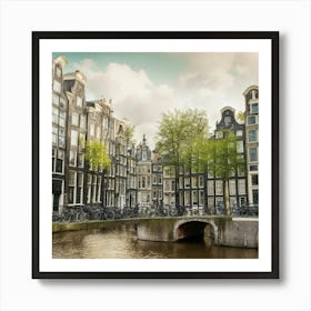 Amsterdam - Amsterdam Stock Videos & Royalty-Free Footage Art Print