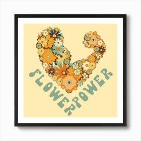 Flower Power Art Print