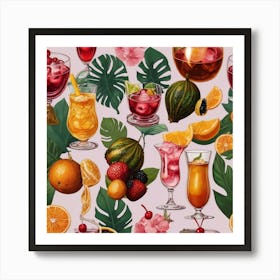 Default Exotic And Unusual Drinks Aesthetic 0 Art Print