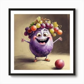 Grapes 4 Art Print