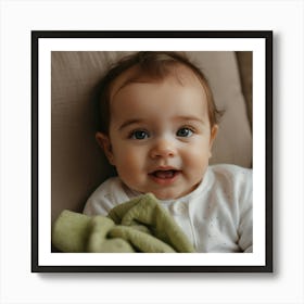 Baby Smiles Art Print