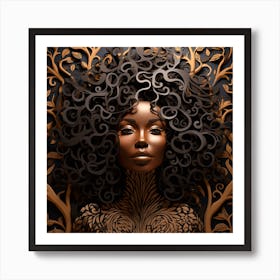 Afro-Futurism 37 Art Print