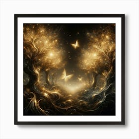 Fairytale Forest 3 Art Print