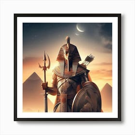 Egyptian Warrior 1 Art Print