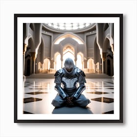 Muslim Knight In Armor Art Print