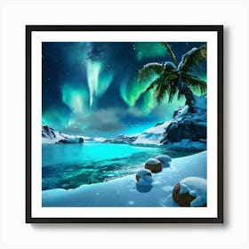 Arctic Landscape Art Print