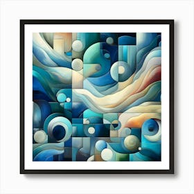 Abstract Painting 66 Art Print