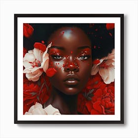 Red Roses 2 Art Print