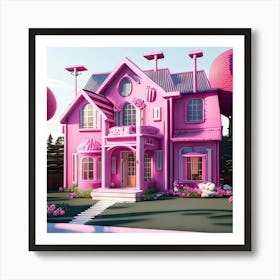Barbie Dream House (774) Art Print
