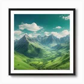 Landscape Stock Videos & Royalty-Free Footage Art Print