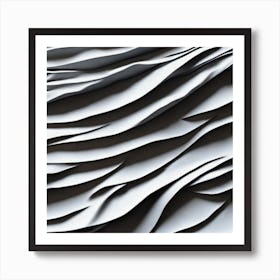 Abstract Wave Wall Art 1 Art Print