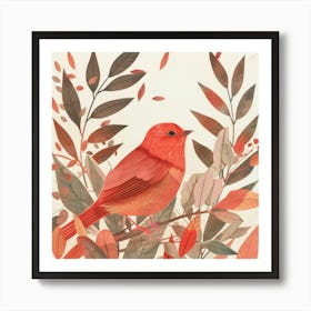 Autumn Bird 2 Art Print