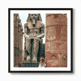 Egyptian Art 3 Art Print