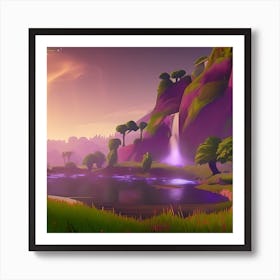 Landscape In The Sky Poster