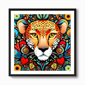 Cheetah Art Print