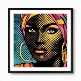 Nyasha Pop African Woman Art Print