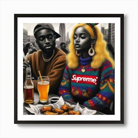 Supreme - London Art Print