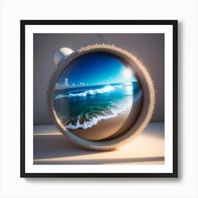 Sand And Sea 1 Art Print