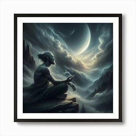 Buddha Meditation Art Print