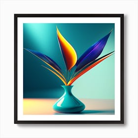 Abstract Painting 4 Art Print