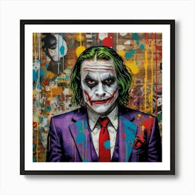 Joker 4 Art Print