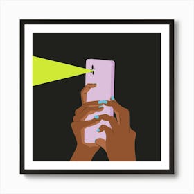 Phone Art Print